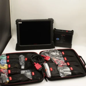 مجموعة Autel Ultra S2 و MaxiFlash VCMI2 الكاملة مع الكابلات والملحقات.