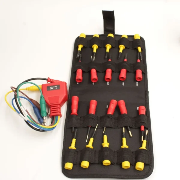 مجموعة كابلات ووحدات Autel MS908CV II للتشخيص.